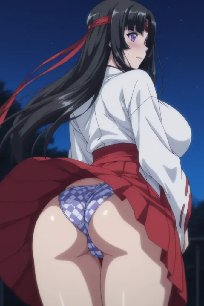 クイーンズブレイドのトモエのパンチラエロ画像25枚目