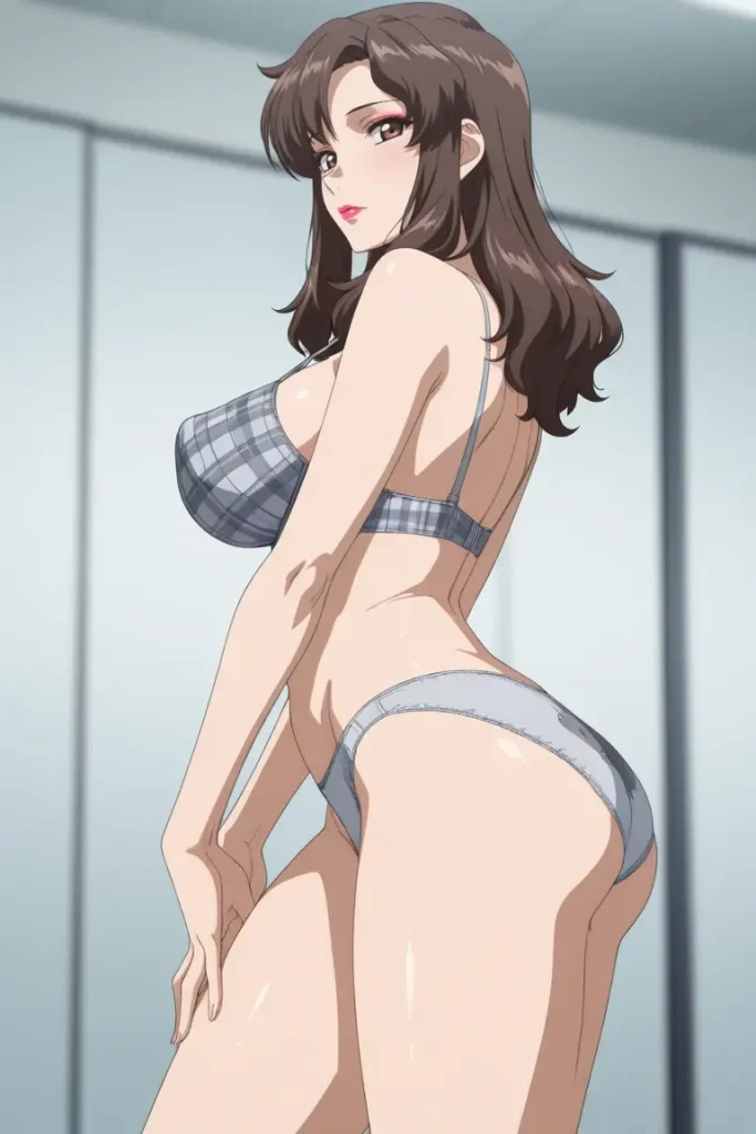 ガンダムシリーズのマリューラミアスがエッチな下着を着るエロ画像59枚目