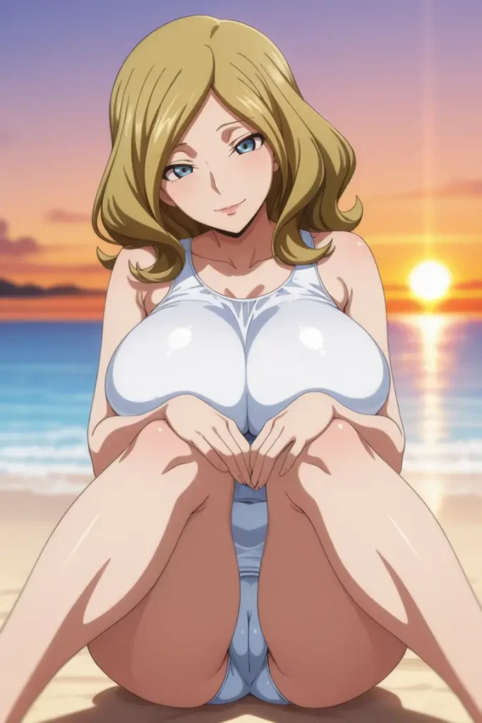 ミレイ・アッシュフォードがエッチな水着を着るエロ画像7枚目