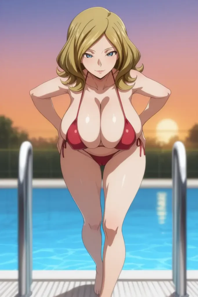 ミレイ・アッシュフォードがエッチな水着を着るエロ画像161枚目