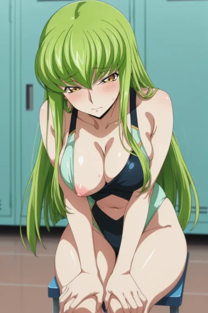 コードギアスのCCが水着グラビアにチャレンジするエロ画像173枚目