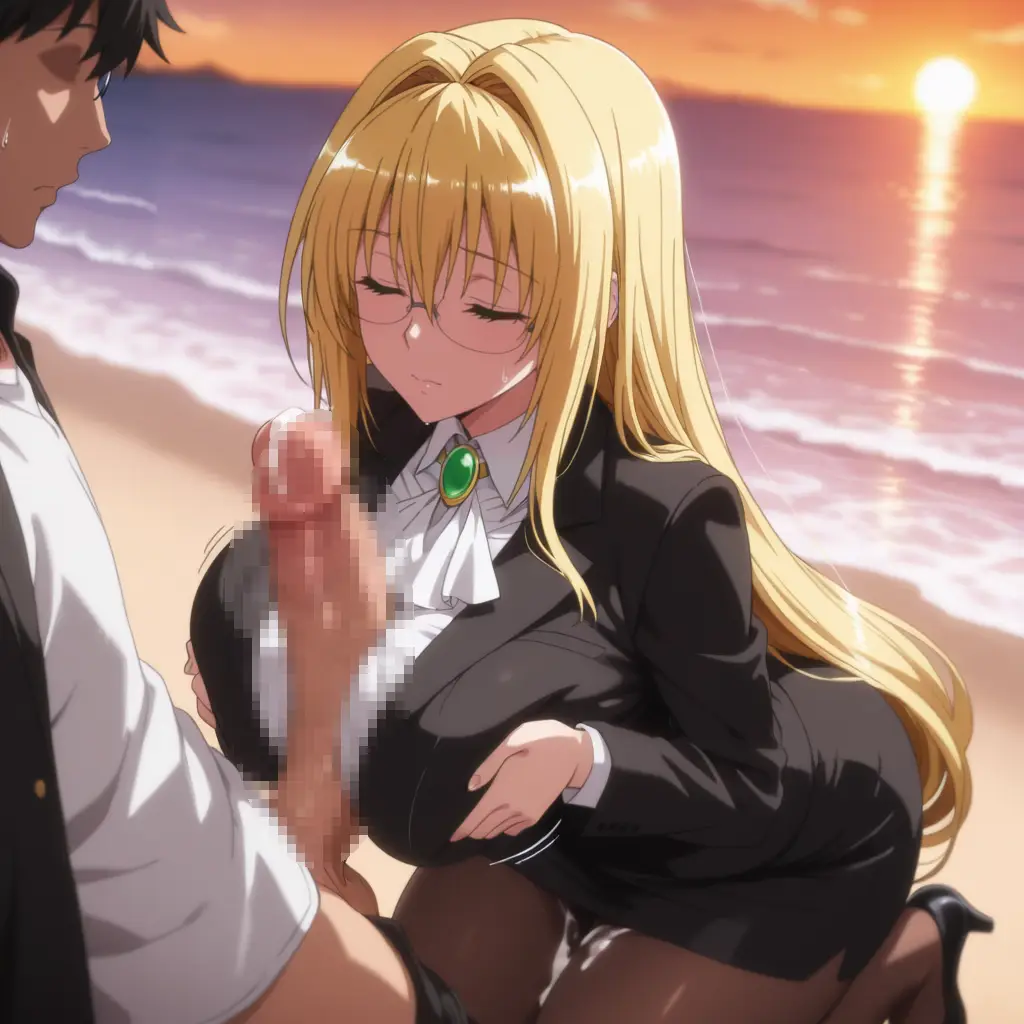 ToLOVEるのティアーユ・ルナティークが○コキするエロ画像17枚目