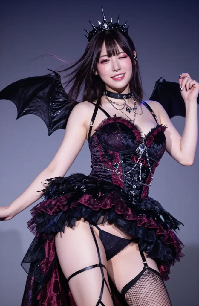 アイドルがステージでパンチラするエロ画像18枚目