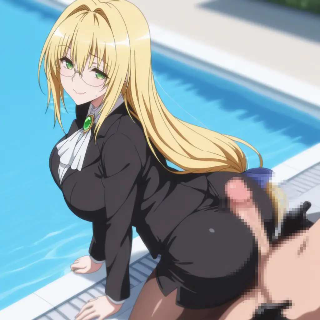 ToLOVEるのティアーユ・ルナティークが○コキするエロ画像25枚目