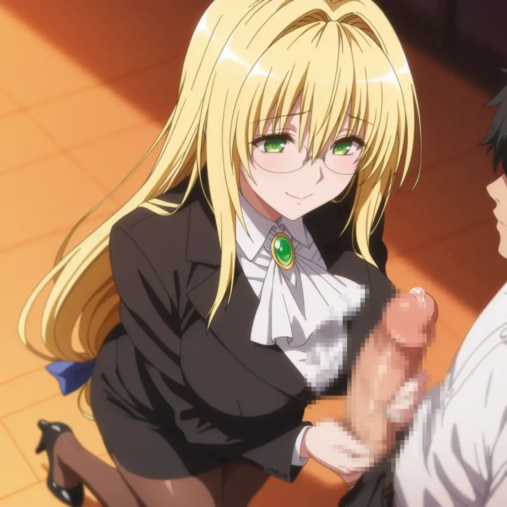 ToLOVEるのティアーユ・ルナティークが○コキするエロ画像31枚目