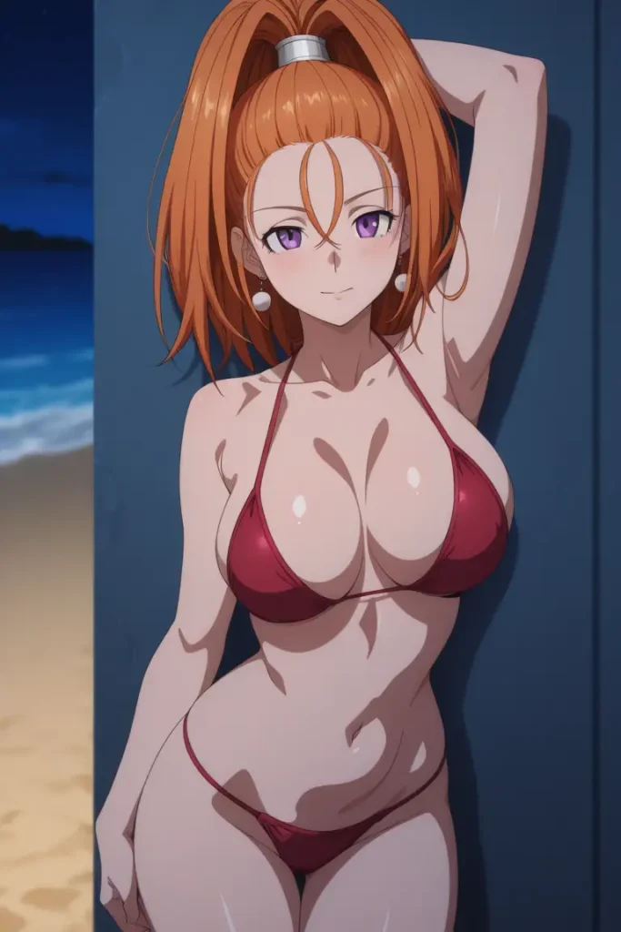 ドラゴンクエストのバーバラがエッチな水着を着るエロ画像124枚目