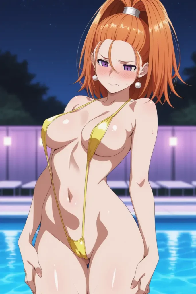 ドラゴンクエストのバーバラがエッチな水着を着るエロ画像142枚目