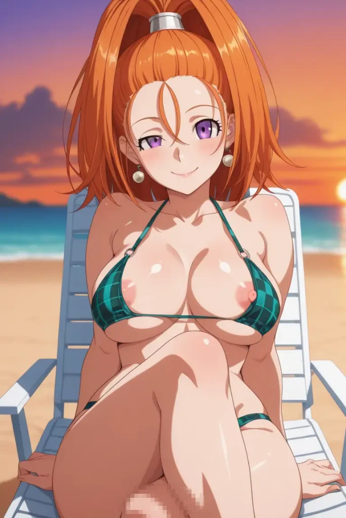 ドラゴンクエストのバーバラがエッチな水着を着るエロ画像38枚目