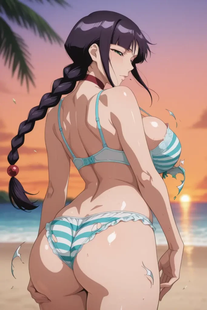 BLEACHの涅ネムの服が弾け飛ぶエロ画像81枚目